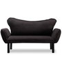 Atelier Del Sofa Chatto - Sofá-Cama de 2 Plazas Negro